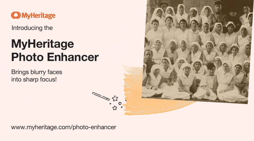 Aprimore suas fotos de família com o MyHeritage Photo Enhancer